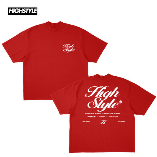 HGHSTYL T-SHIRT CLASSIC RED